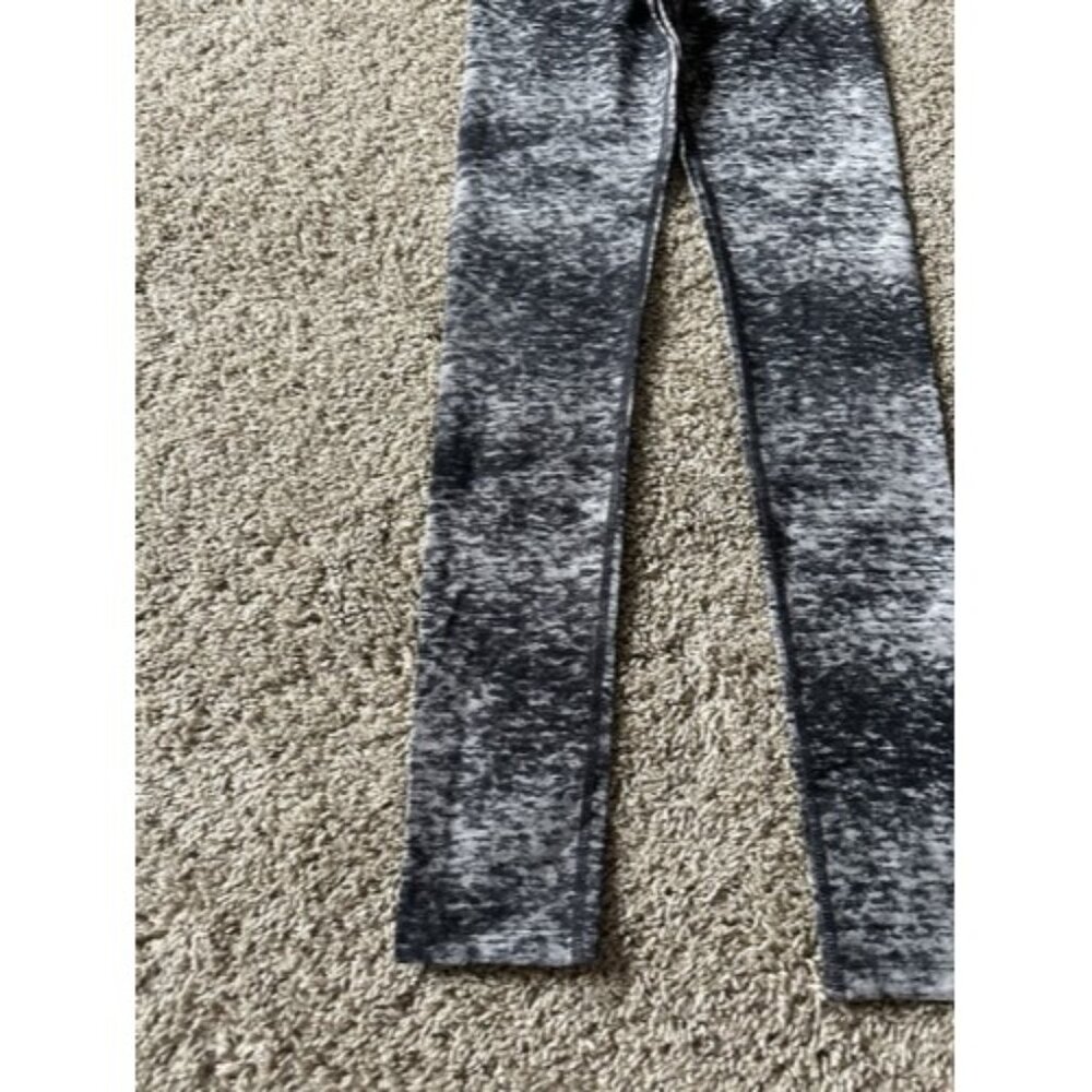 Bench Womens Neutral Grey Black Ankle Leggings Mid Rise Athletic Pull On Size XS - Picture 2 of 12